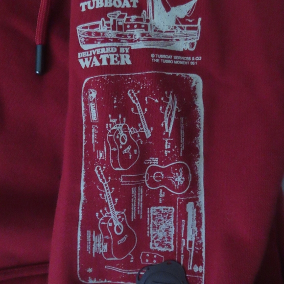 The Tubbo Moment Merch Tubbo Ukulele Hoodie Minecraft Youtube Size XL - Picture 4 of 8